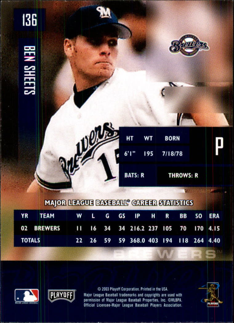 2003 Playoff Prestige Baseball "Main Set" Cards #1 to #210 - Picture 273 of 419