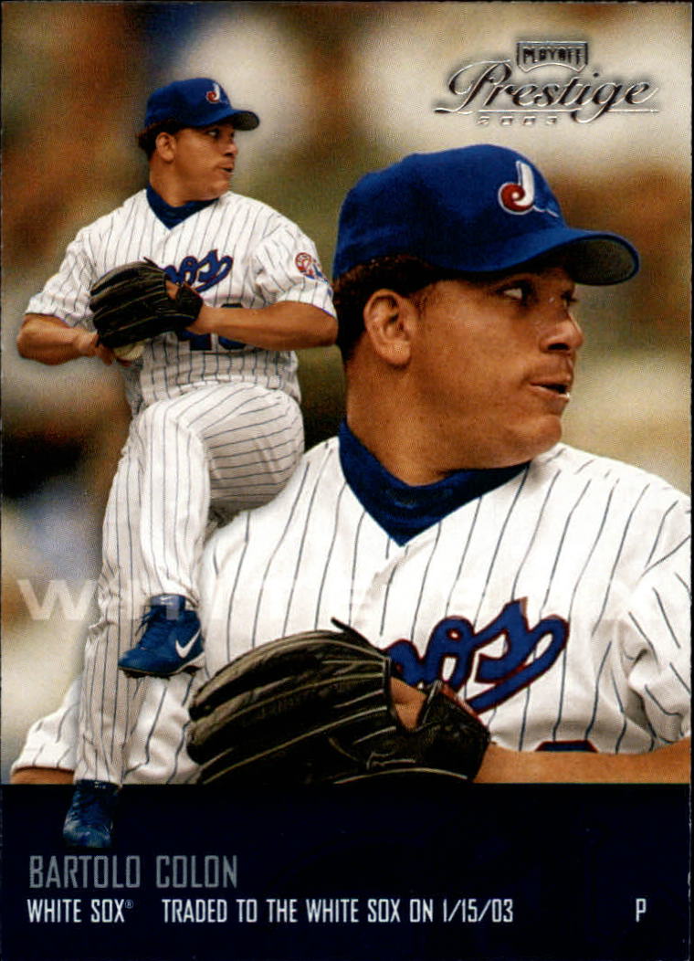 2003 Playoff Prestige Baseball "Main Set" Cards #1 to #210 - Picture 280 of 419