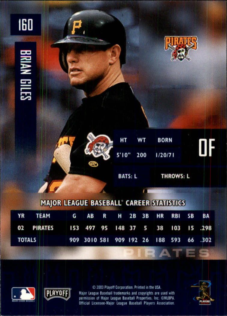 2003 Playoff Prestige Baseball "Main Set" Cards #1 to #210 - Picture 321 of 419