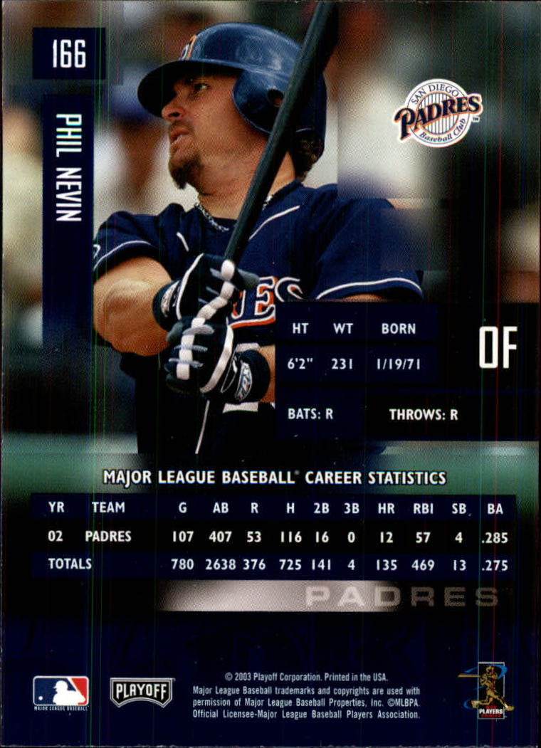 2003 Playoff Prestige Baseball "Main Set" Cards #1 to #210 - Picture 333 of 419