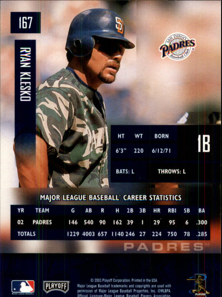 2003 Playoff Prestige Baseball "Main Set" Cards #1 to #210 - Picture 335 of 419
