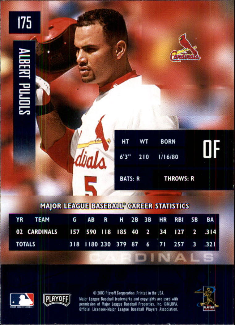 2003 Playoff Prestige Baseball "Main Set" Cards #1 to #210 - Picture 351 of 419