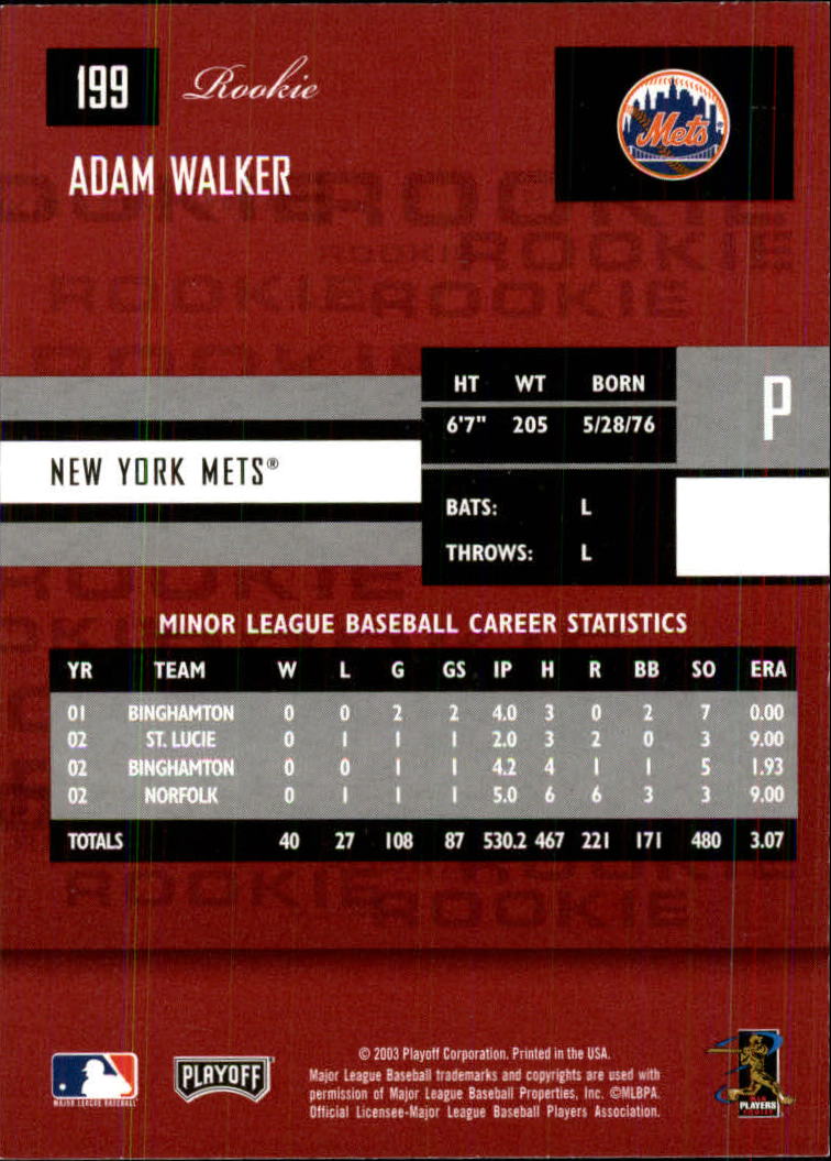 2003 Playoff Prestige Baseball "Main Set" Cards #1 to #210 - Picture 397 of 419
