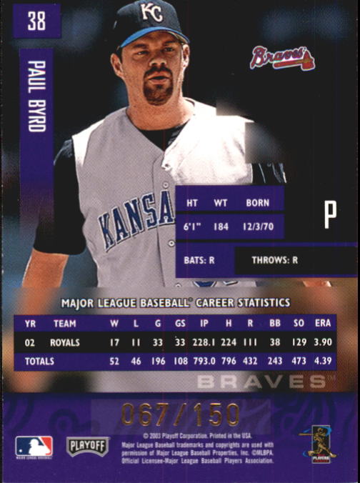 Tarjetas paralelas de béisbol 2003 Playoff Prestige "Xtra Points" - Imagen 9 de 31