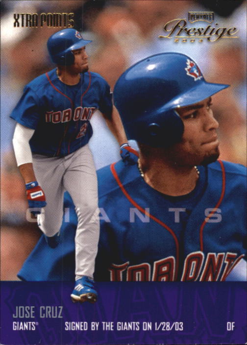 Tarjetas paralelas de béisbol 2003 Playoff Prestige "Xtra Points" - Imagen 18 de 31