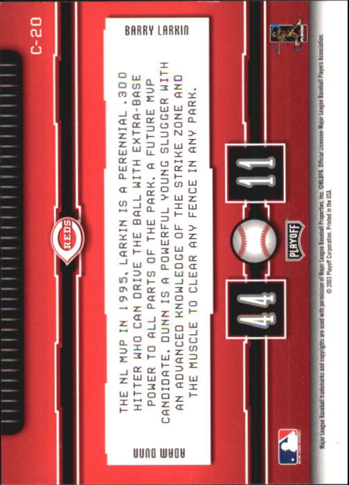Tarjetas ""Insertar e insertar paralelas"" de béisbol Playoff Prestige 2003 - Imagen 7 de 36