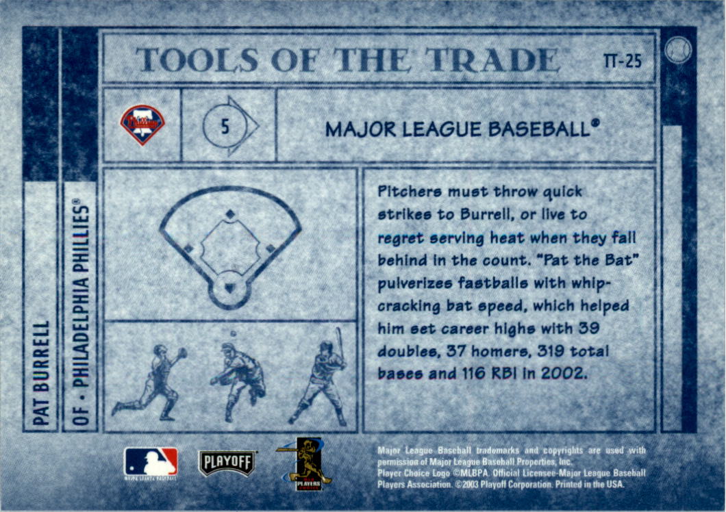 2003 Absolute Memorabilia Baseball "Insert and Insert Parallel" Cards - Picture 15 of 49