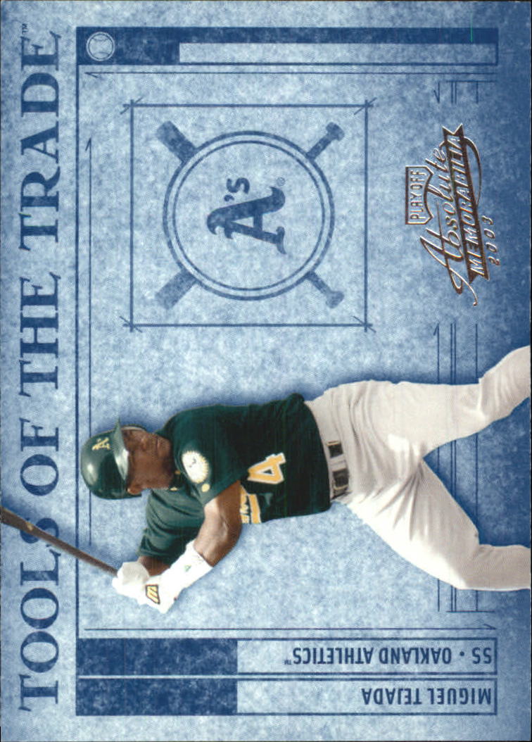 2003 Absolute Memorabilia Baseball "Insert and Insert Parallel" Cards - Picture 21 of 49