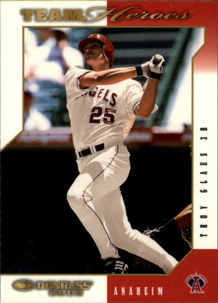 2003 Donruss Team Heroes Baseball "Glossy" Parallel Cards - Picture 4 of 91