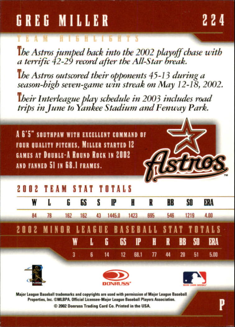 2003 Donruss Team Heroes Baseball "Glossy" Parallel Cards - Picture 55 of 91