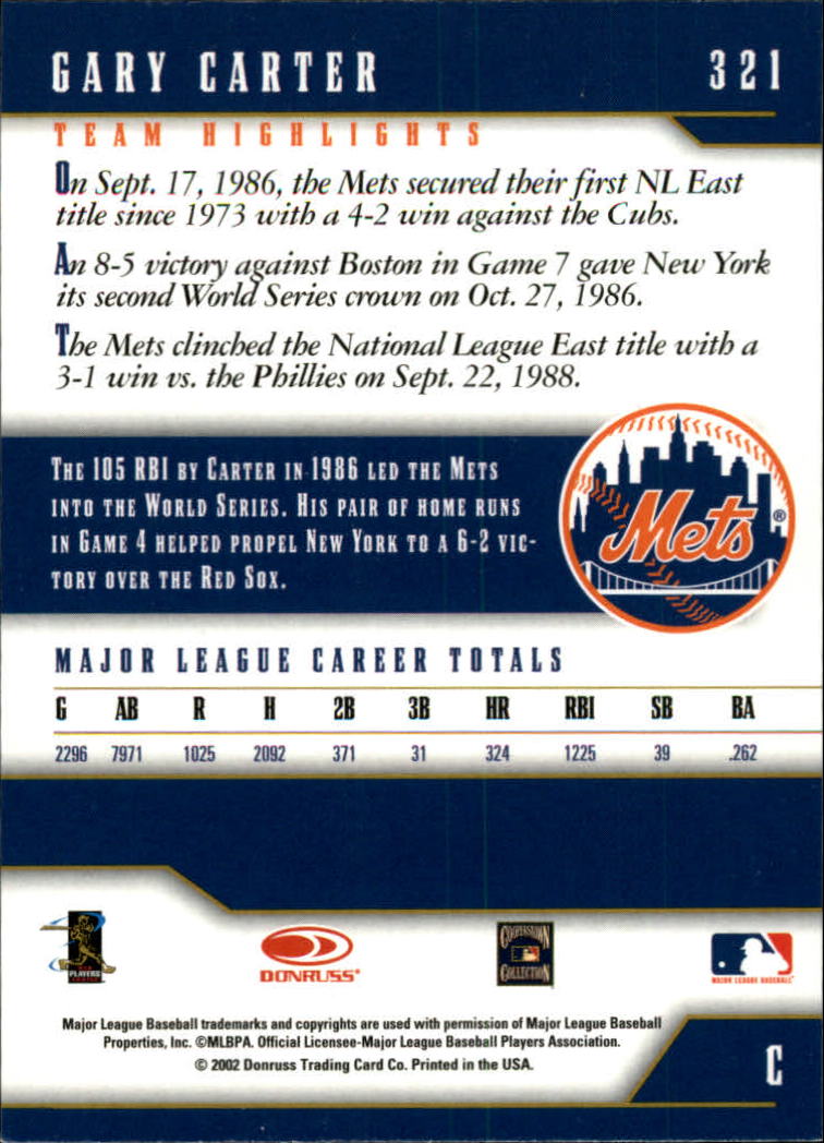 2003 Donruss Team Heroes Baseball "Glossy" Parallel Cards - Picture 73 of 91