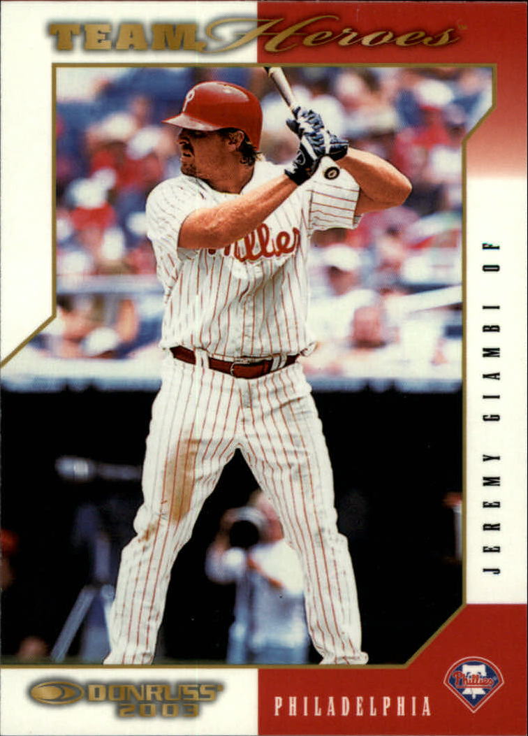 2003 Donruss Team Heroes Baseball "Glossy" Parallel Cards - Picture 82 of 91