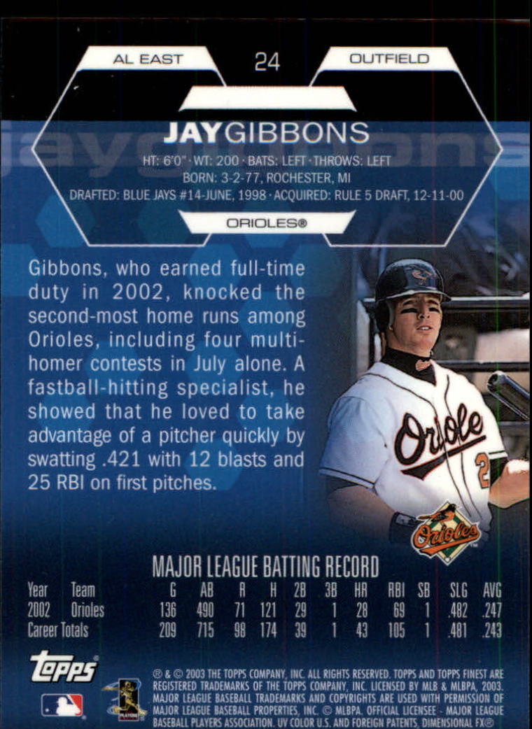 2003 Finest Baseball - Picture 83 of 109
