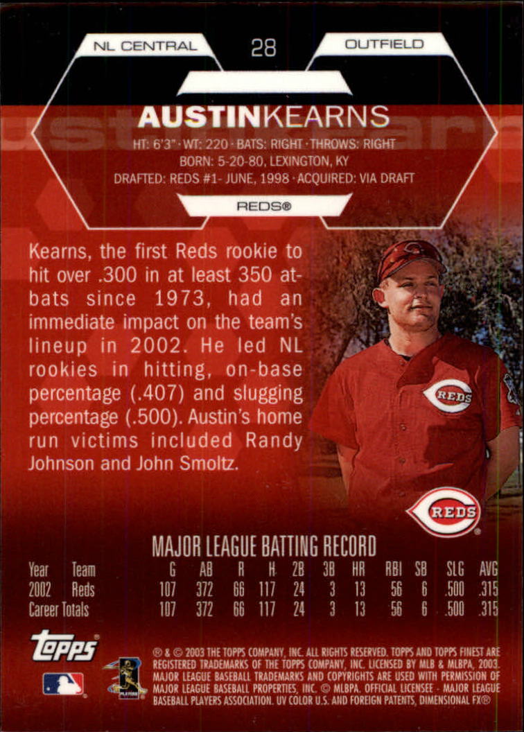 2003 Finest Baseball - Picture 81 of 109