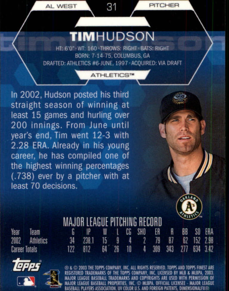 2003 Finest Baseball - Picture 77 of 109