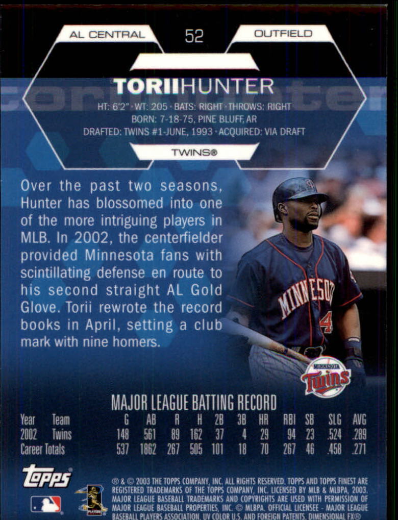 2003 Finest Baseball - Picture 63 of 109