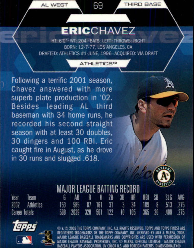 2003 Finest Baseball - Picture 43 of 109