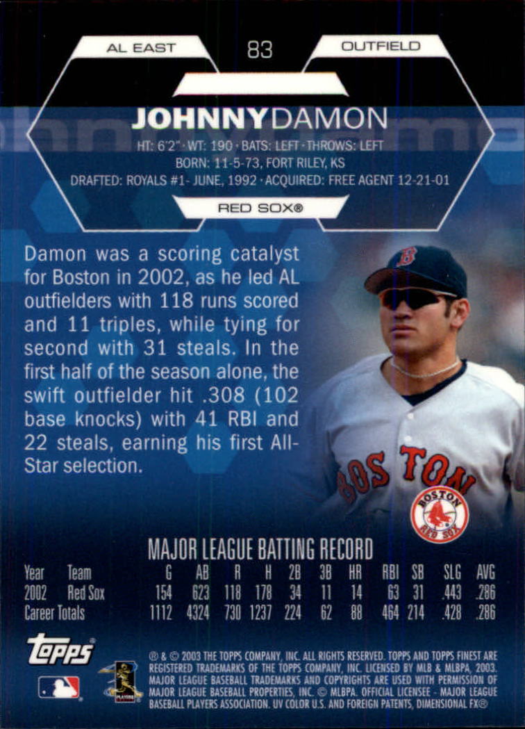2003 Finest Baseball - Picture 27 of 109