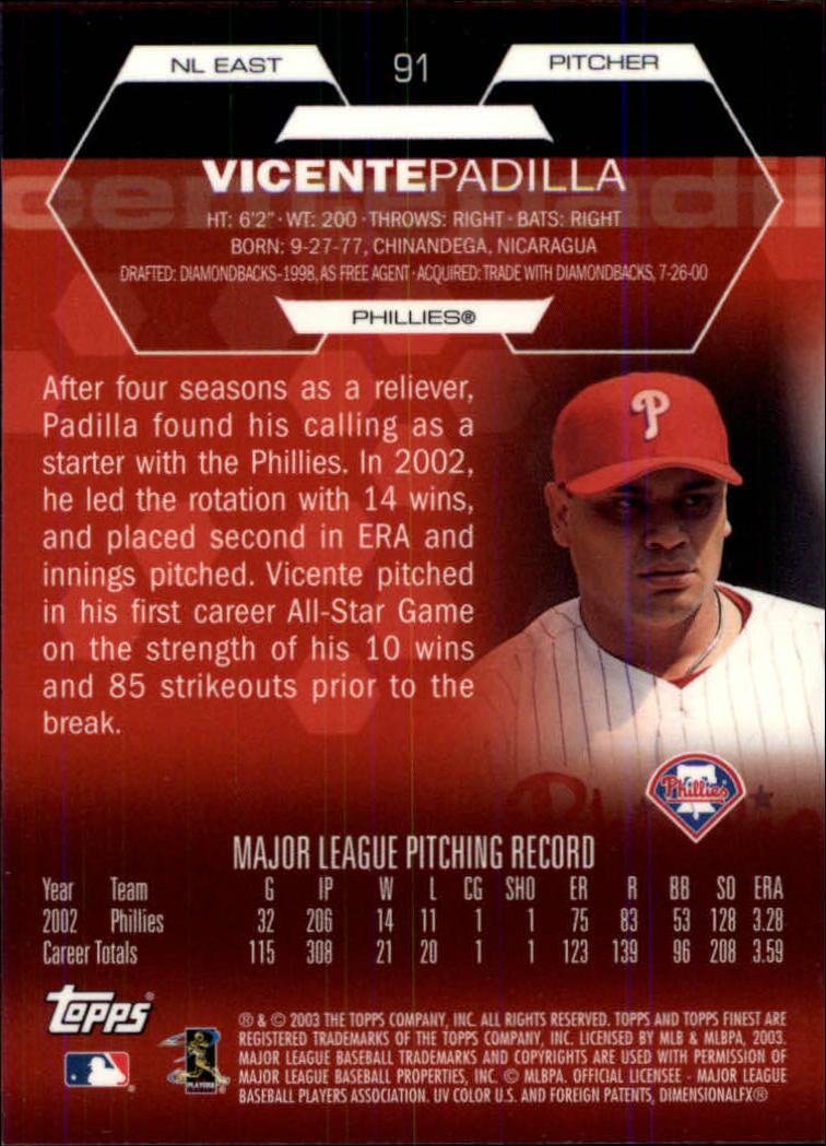 2003 Finest Baseball - Picture 17 of 109
