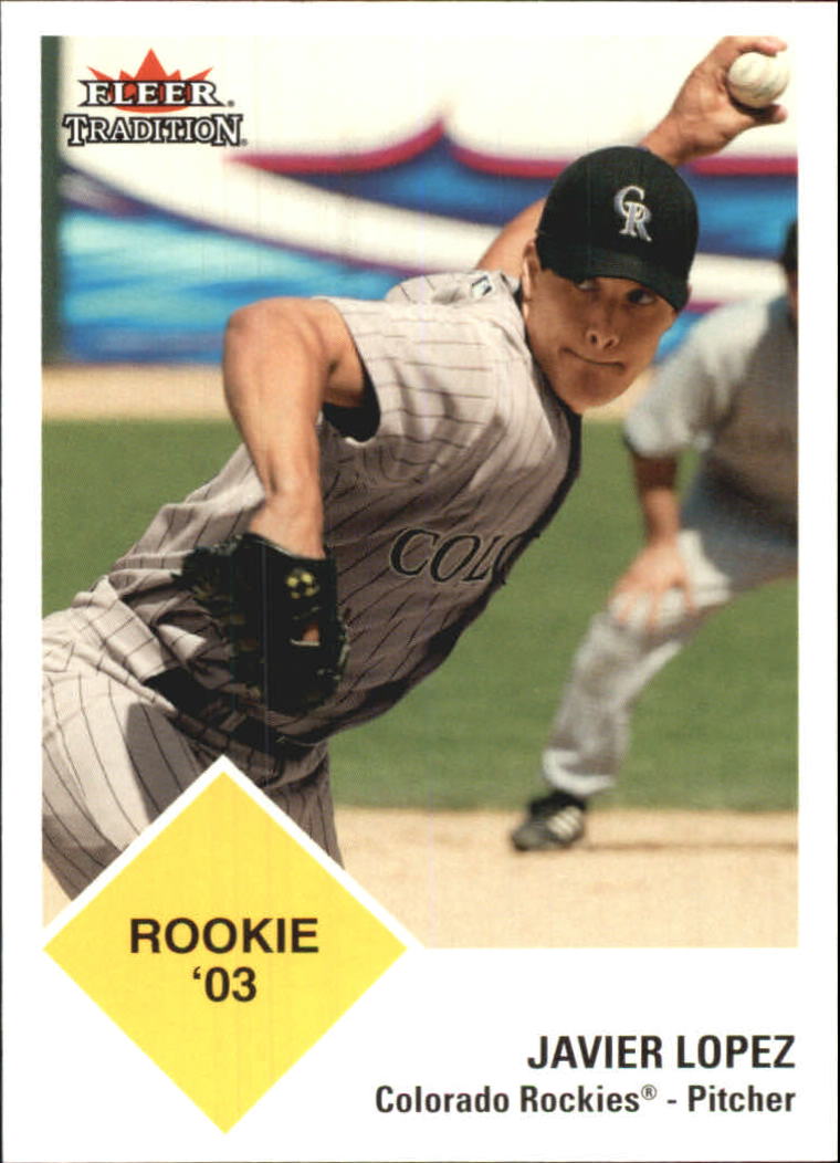 2003 Fleer Tradition Update Baseball Card Pick