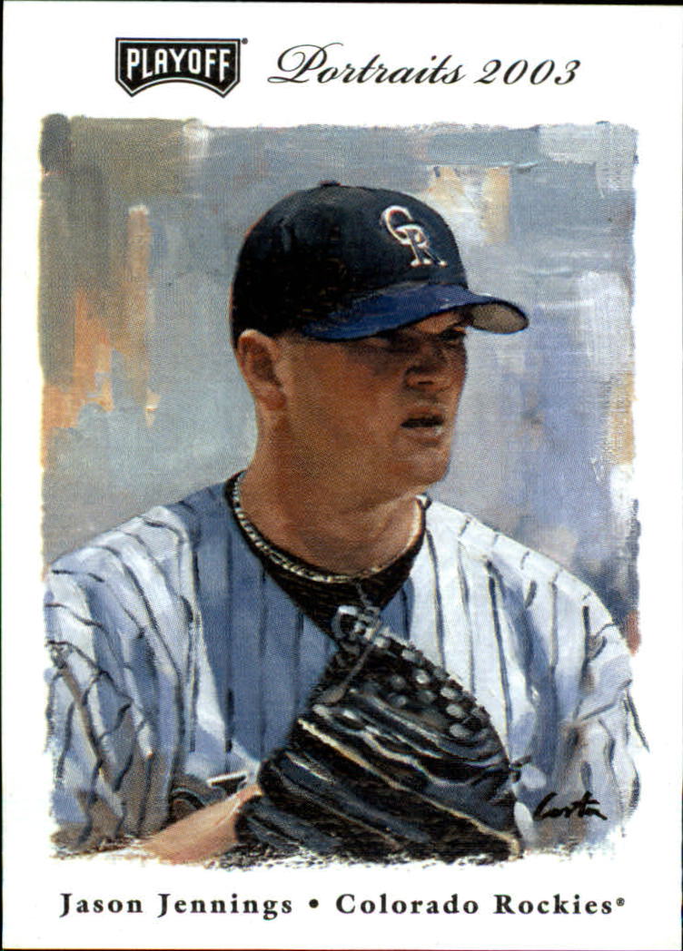 2003 Playoff Portraits Baseball Card Pick