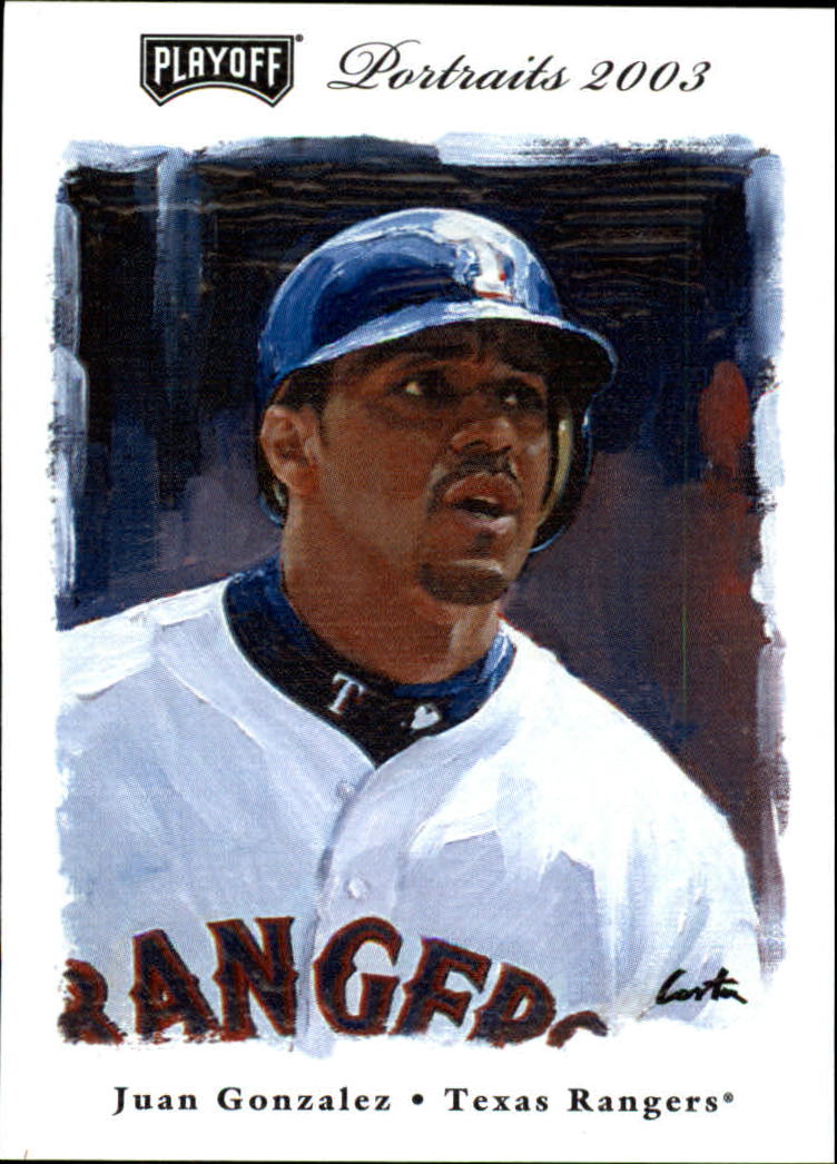 2003 Playoff Portraits Baseball Card Pick