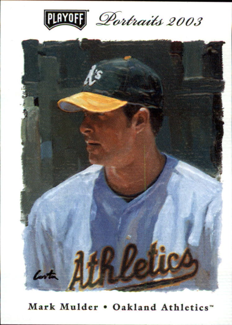 2003 Playoff Portraits Baseball Card Pick