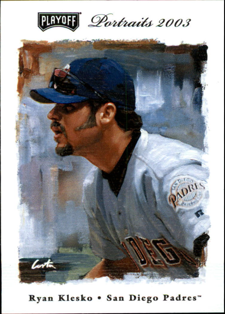 2003 Playoff Portraits Baseball Card Pick