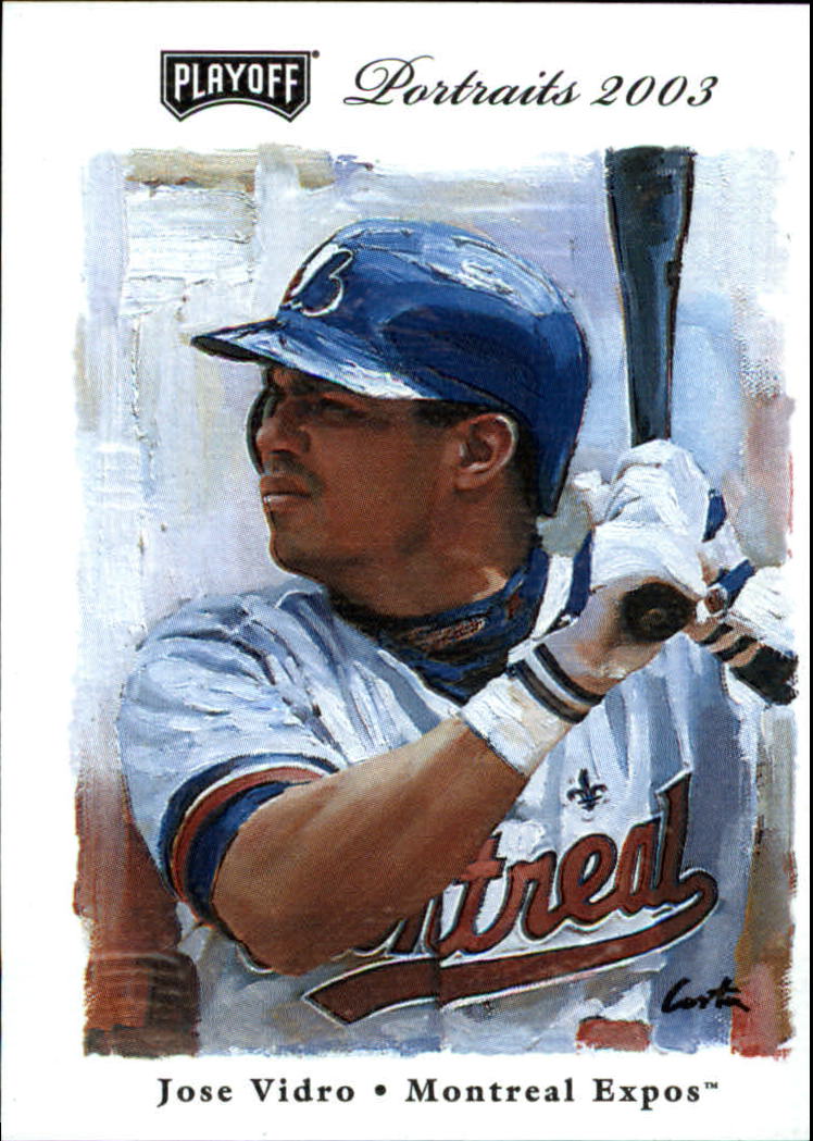 2003 Playoff Portraits Baseball Card Pick