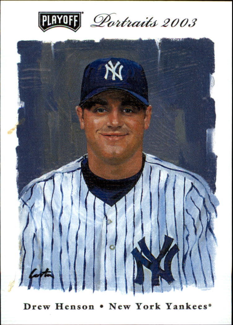 2003 Playoff Portraits Baseball Card Pick