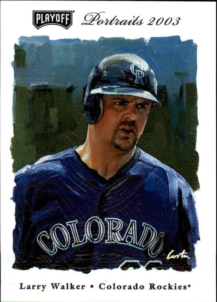 2003 Playoff Portraits Baseball Card Pick