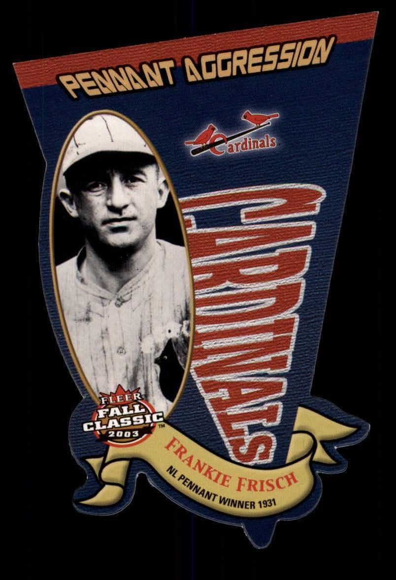 2003 Fleer Fall Classics Baseball "Insert" Cards - Picture 8 of 51