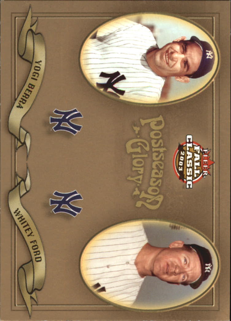 2003 Fleer Fall Classics Baseball "Insert" Cards - Picture 34 of 51