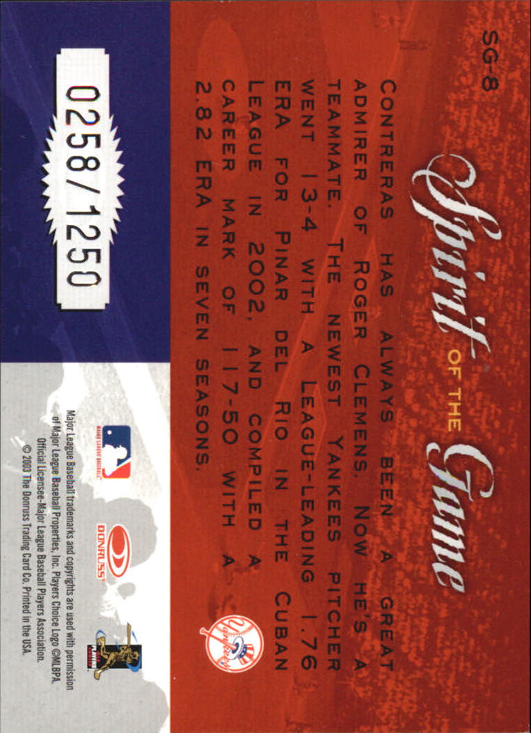 2003 Studio Baseball "Insert" Cards - Picture 27 of 43