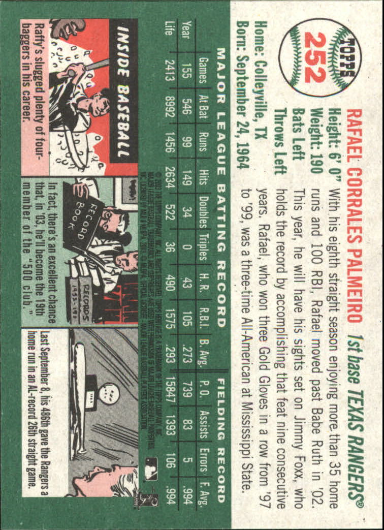 2003 Topps Heritage Baseball Part 2 - Picture 3 of 286