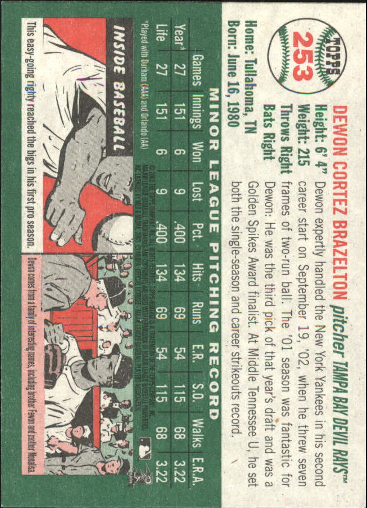 2003 Topps Heritage Baseball Part 2 - Picture 5 of 286