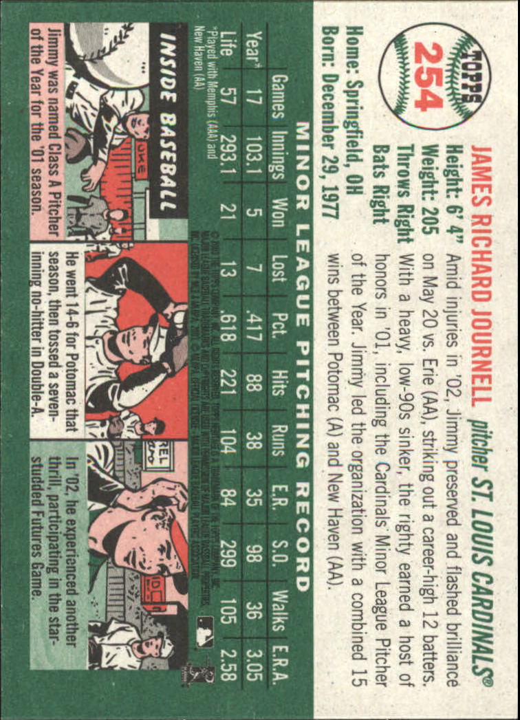 2003 Topps Heritage Baseball Part 2 - Picture 7 of 286