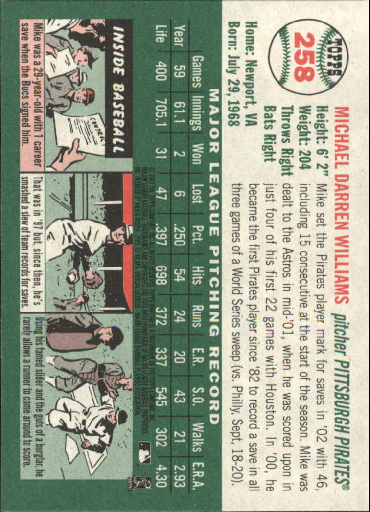 2003 Topps Heritage Baseball Part 2 - Picture 15 of 286
