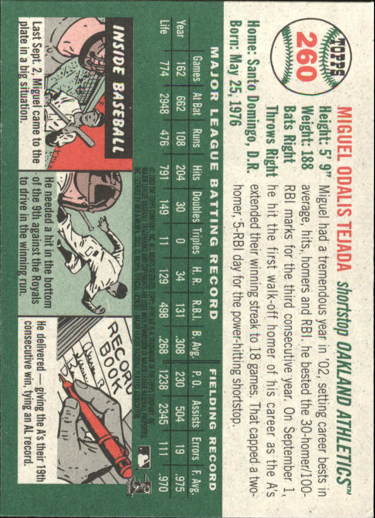 2003 Topps Heritage Baseball Part 2 - Picture 19 of 286