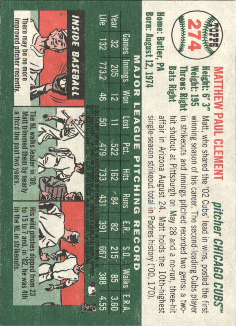 2003 Topps Heritage Baseball Part 2 - Picture 47 of 286