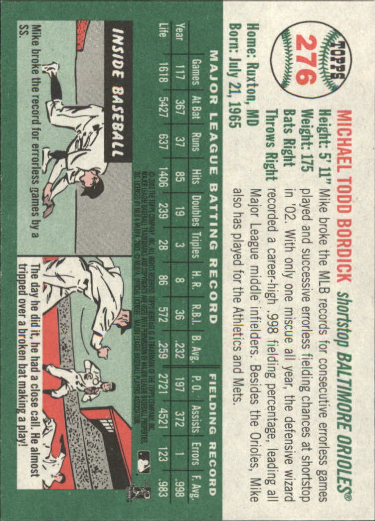 2003 Topps Heritage Baseball Part 2 - Picture 51 of 286