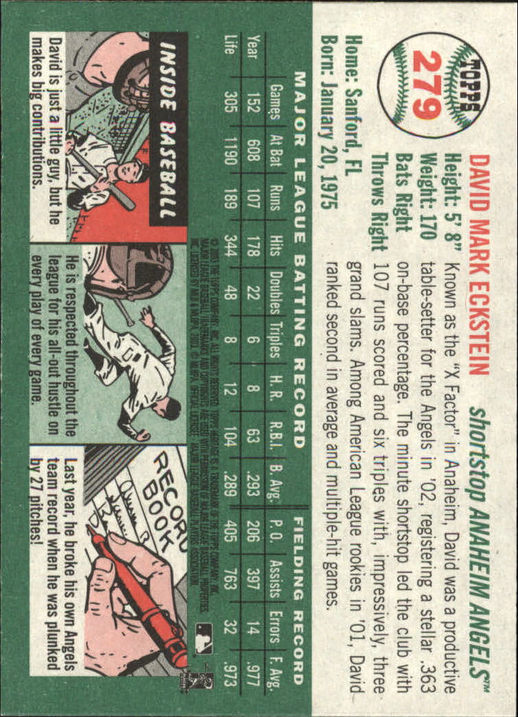 2003 Topps Heritage Baseball Part 2 - Picture 57 of 286