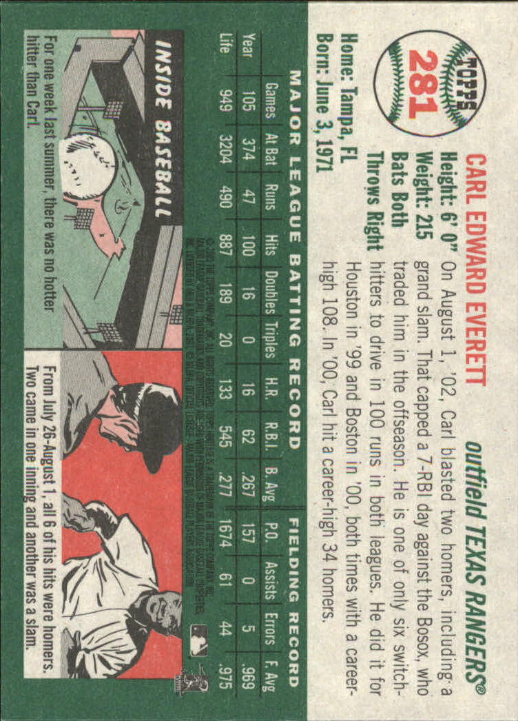 2003 Topps Heritage Baseball Part 2 - Picture 61 of 286