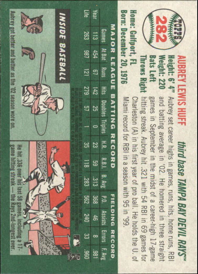 2003 Topps Heritage Baseball Part 2 - Picture 63 of 286