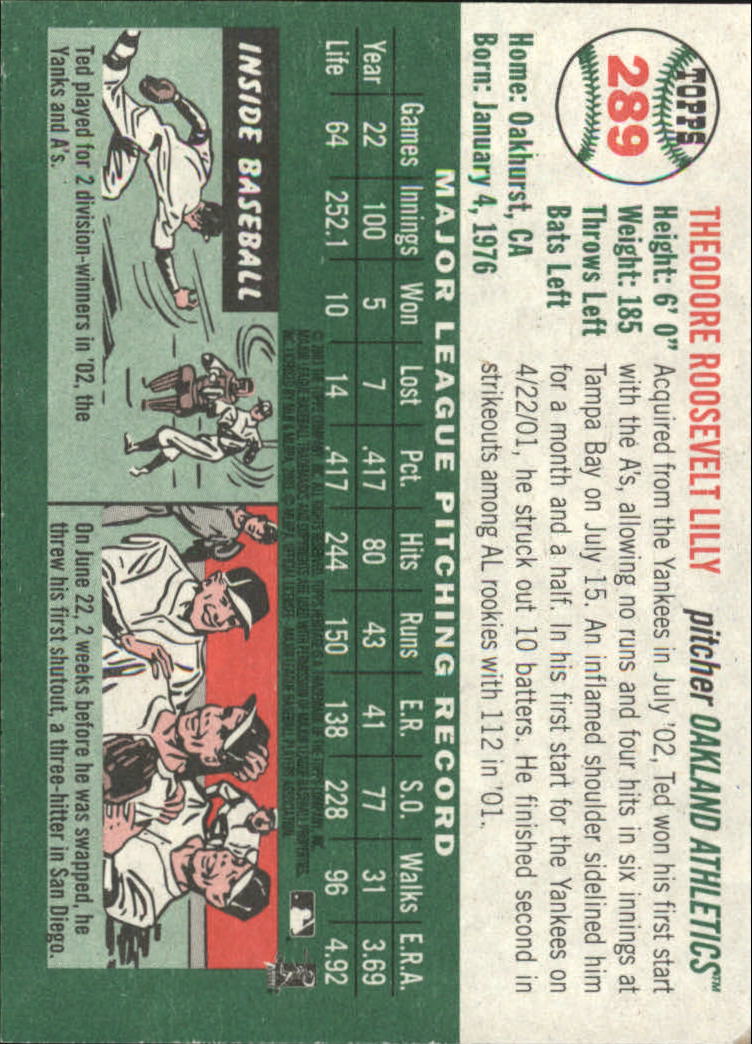 2003 Topps Heritage Baseball Part 2 - Picture 75 of 286