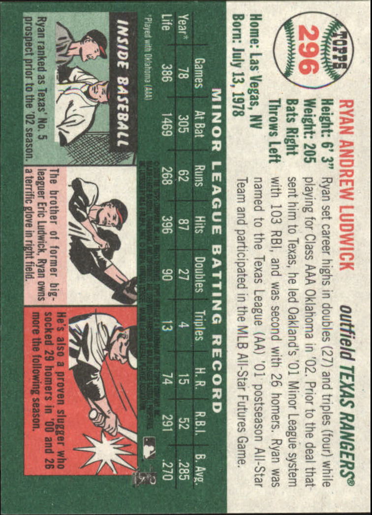 2003 Topps Heritage Baseball Part 2 - Picture 87 of 286