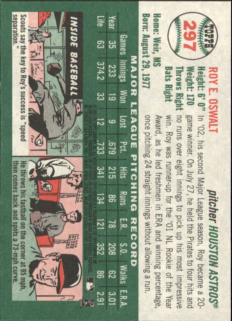 2003 Topps Heritage Baseball Part 2 - Picture 89 of 286