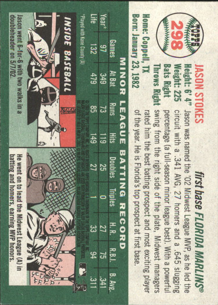 2003 Topps Heritage Baseball Part 2 - Picture 91 of 286