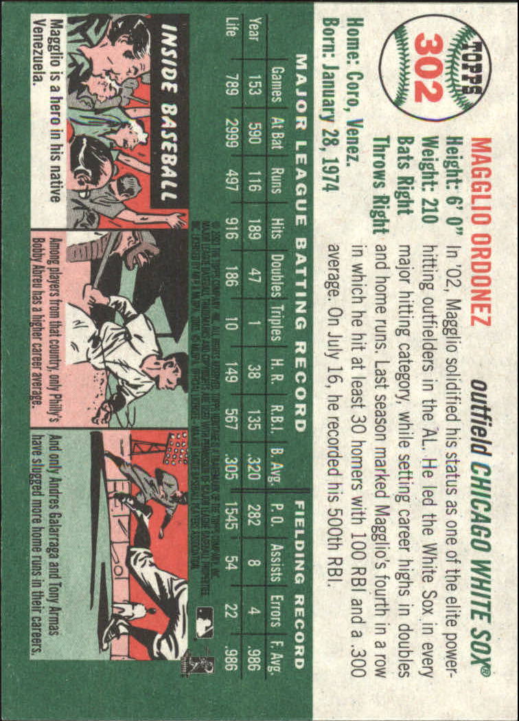 2003 Topps Heritage Baseball Part 2 - Picture 97 of 286