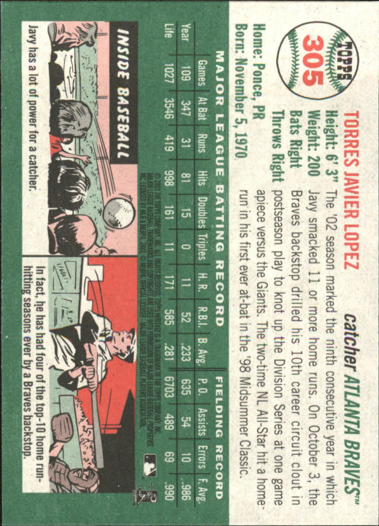 2003 Topps Heritage Baseball Part 2 - Picture 103 of 286